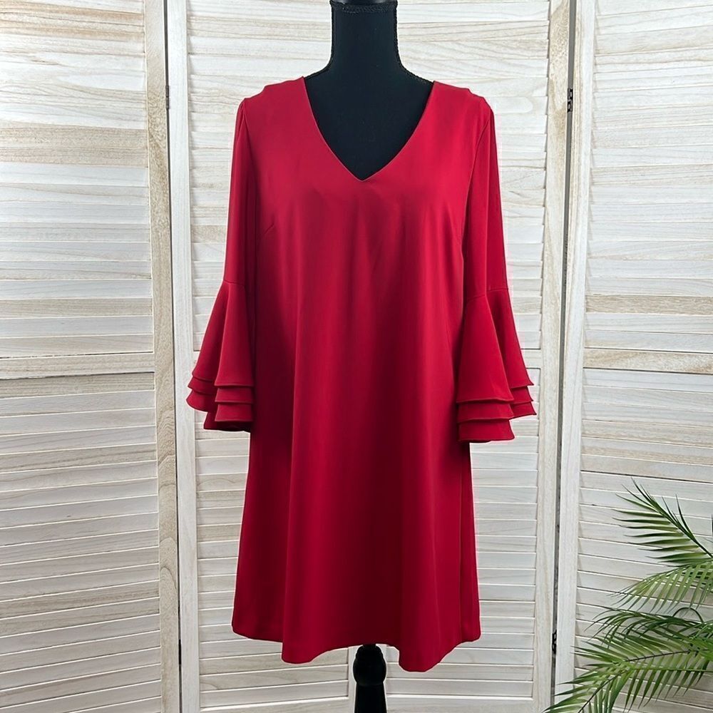 Anna Cate Kylie Dress Scarlet Red Medium